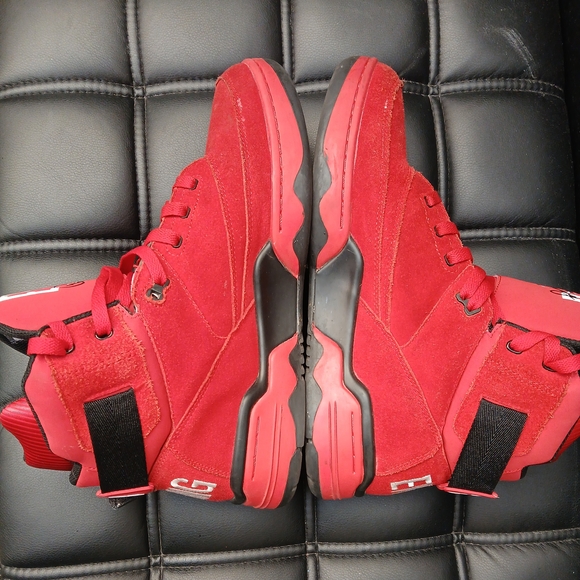 Patrick Ewing Athletics Men\'s HI ORION Red Black White Sneakers Size 13 main image 6